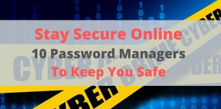 Top 10 Best Password Managers Review & Test