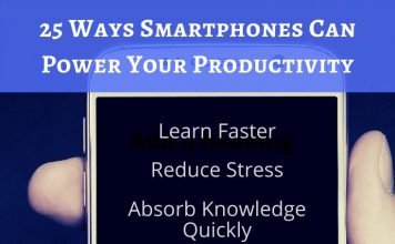 Ways to Use Your Smartphone Productively - Infographic