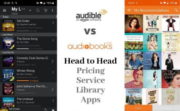 Audible vs Audiobooks