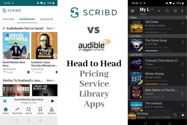 Scribd vs. Audible 2024 We Test Which Is Best