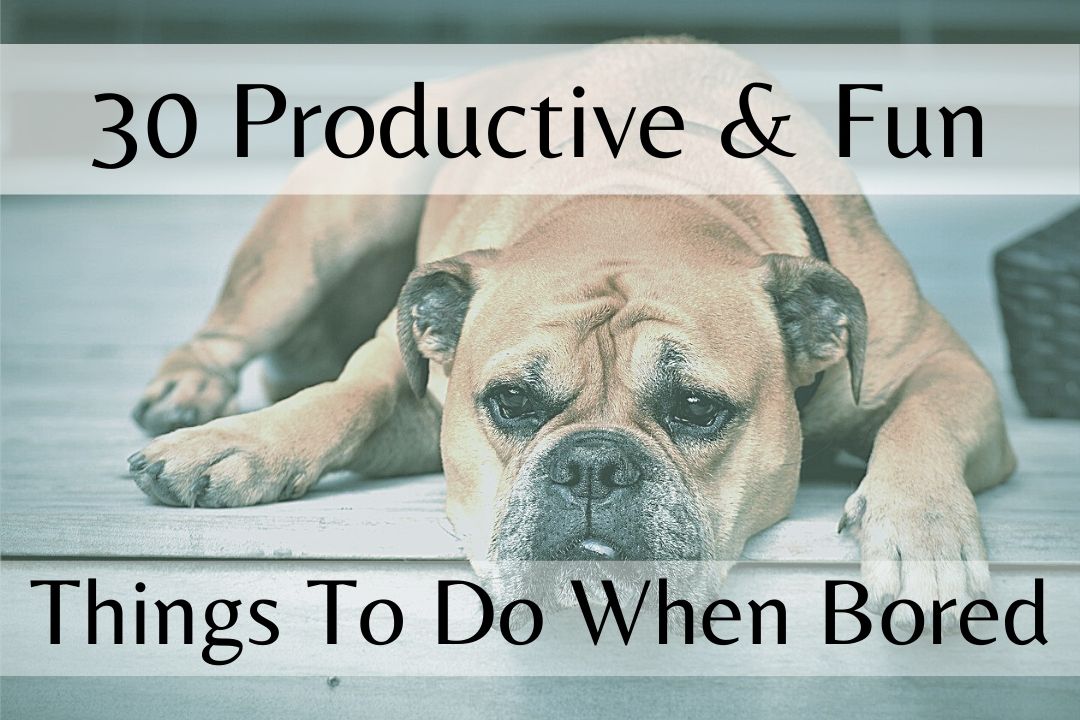 100+ PRODUCTIVE & FUN Things to do when you're BORED & in